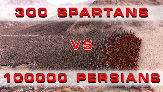 300 Spartans vs 100000 Persians - Ultimate Epic Battle Simulator