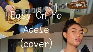 Easy On Me (Adele) - Cover Novia Bachmid feat.nomuyonkagetora  (Vocal + Guitar)