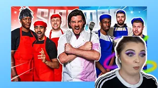 SIDEMEN EXTREME COOK OFF (REACTION)// COUPLE REACTS