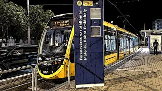 CAF Urbos 3 kocsiszínbe szállítása 🚃 (4K, HDR)