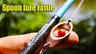 How to make a spoon lure from a water pipe