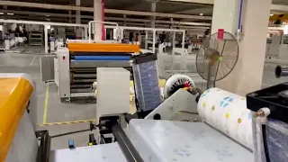 Hamburger Wrapper Paper Roll To Sheets Cutting Machine