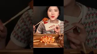 Boki Mukbang!! Corn Dog Party 🥳#mukbangeatingshow #boki #mukbangeatss #koreanmuk