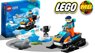 ТЮЛЕНІ! LEGO Арктичний дослідницький снігохід! LEGO City 60376 новинка 2023!