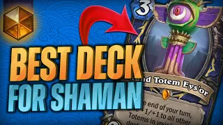 This Deck Wins Games Turn 5 - Totem Shaman - Hearthstone