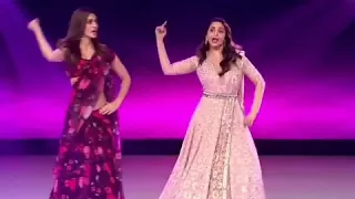 Madhuri Dixit & Kriti Sanon latest dance video!!Ankhiyan milau kabhi ankhiyan chura