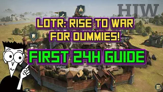 LOTR: Rise to War - First 24h Best Start Guide