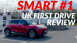 NEW smart #1 first UK drive! | 2023 smart #1 Pro+ electric SUV review