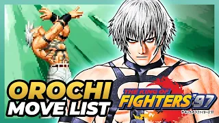OROCHI MOVE LIST - The King of Fighters '97 (KOF97)