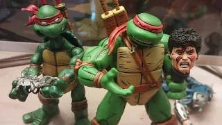 Comparing 2008 Mirage TMNT N.E.C.A. TURTLES with 2023 Mirage TURTLES