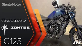 ZONTES C125. Una revolución estética y tecnológica que rompe moldes. 14,7CV de pura adrenalina.