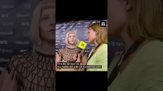 interview w/ Aurora on NRK P3 for Spellemannprisen 2022