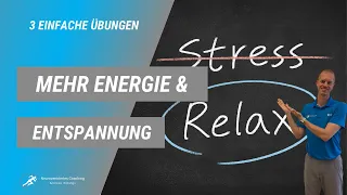 3 Übungen für mehr Energie und Entspannung im stressigen Alltag, durch Vagus Aktivierung