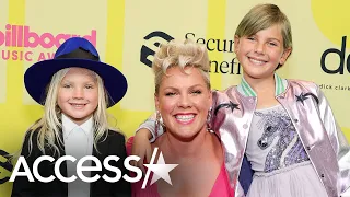 Pink's Son Jameson Crashes Sister Willow's Karaoke Session