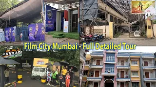 Film City Mumbai Tour 🔥🔥 | KBC Set, Khatron Ke Khiladi Set, Movie Locations in Film City! 😍