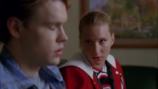 Brittany and Sam find out how they did on their SATs - Glee