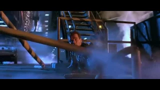 O EXTERMINADOR DO FUTURO 2 CENA DO T1000 NO NITROGÊNIO LÍQUIDO HD 1080P