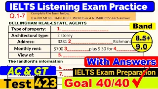 IELTS Listening Practice Test 2024 with Answers [Real Exam - 423 ]