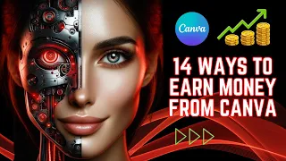 14 Ways to Earn Money from Canva in just 5 minutes #canva #ai