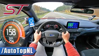 2021 FORD FOCUS ST MK4 | TOP SPEED on AUTOBAHN [NO SPEED LIMIT] by AutoTopNL