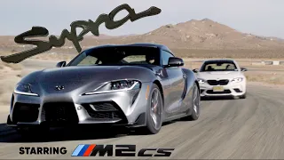 2021 Toyota Supra meets the BMW M2 CS: the Mk4's real successor | Jason Cammisa on the Icons Ep. 01
