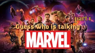 Guess the characters from MARVEL by their voice | marvel quiz | part 1