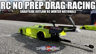 WE GO NO PREP RC DRAG RACING!!!! RC OUTLAW WINTER NATIONALS 2023 AT SHADYSIDE DRAGWAY