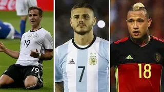 TOP 11 NON CONVOCATI dalle rispettive nazionali per i mondiali di RUSSIA 2018