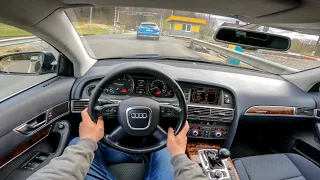 Audi A6 C6 2006 POV Test Drive @DRIVEWAVE1