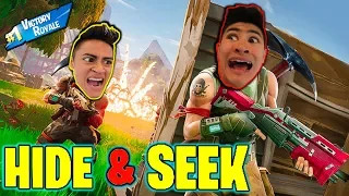 1 VS 1 FORTNITE HIDE AND SEEK!