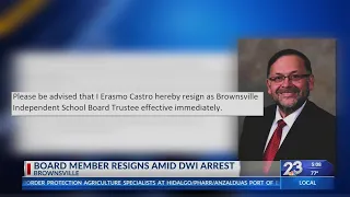 Erasmo Castro resigns amid DWI arrest and state representative campaign