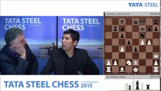 Wesley So Analysis his win against Aronian at Round 3 - Tata Steel Chess Tournament 2015