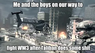 Me and The Boys when World War 3