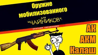 Оружие мобилизованного. Автомат Калашникова для чайников.