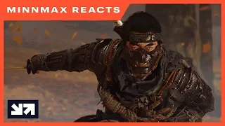 MinnMax's Live Reaction To Ghost Of Tsushima's New Gameplay