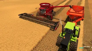 BIG FLATS TEXAS USA #17 | Time Lapse | Farming Simulator 22 | FS 22 | Harvest