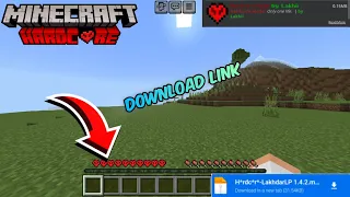 MINECRAFT POCKET EDITION HARDCORE MOD DOWNLOAD LINK