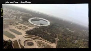 L'œil du drone sur le château de Versailles