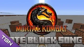 Minecraft Note Blocks: Mortal Kombat Theme Song