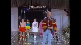 Pippo Franco - Chì chì chì cò cò cò (Sanremo '83 - 3a serata - stereo)
