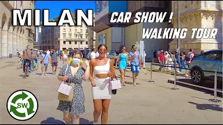 Milano City Tour | MIMO CAR SHOW | The Fashion Capital back to Normal (4K UHD)