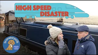12. We take our Narrowboat along the beautiful South Oxford Canal & see the disaster that is  HS2
