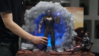 [Hot Toys Avengers Infinity War Thanos Portal Diorama] 핫토이 어벤져스 인피니티워 타노스 포털 디오라마