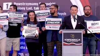 Sławomir Mentzen: Nie pamiętam, aby obiecywali zakaz samochodów spalinowych lub Zielony Ład!