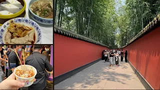 Chengdu China Travel 🇨🇳: Chengdu Street Food, People’s park, Wuhou Shrine, Jin Li, Kuan Zhai Alley