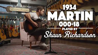 1934 Martin 000-18 played by Shaun Richardson