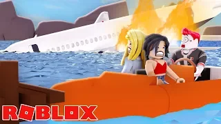 UNSER FLUGZEUG STÜRZT AB IN ROBLOX!