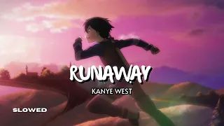 Runaway, Kanye West slowed + reverb