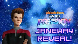 Star Trek Prodigy first look at JANEWAY - Star Trek Day 4/5/21