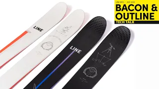 LINE 2021/2022 Sir Francis Bacon and Outline Tech Talk - Freestyle All Mountain Powder Performance